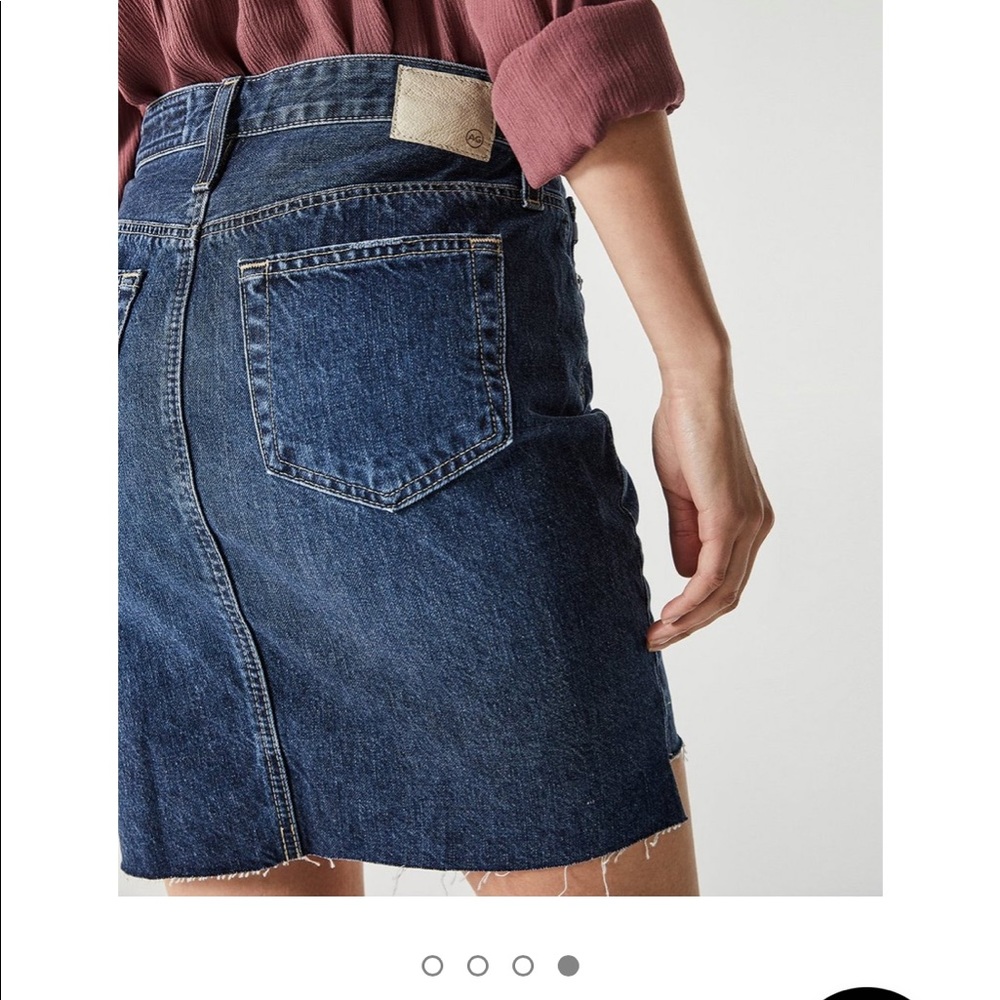 AG Adriano Goldschmied The Erin Pencil Denim Skirt 26